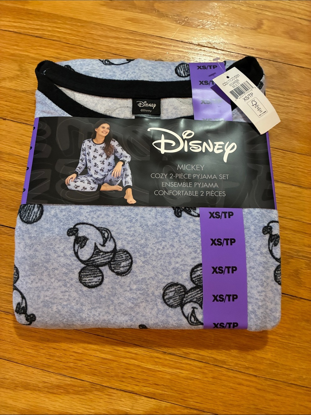 Disney Light Blue Pyjama Set 2 for $25